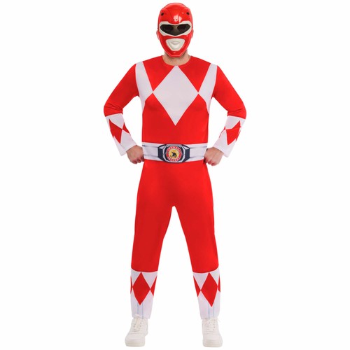 Costume uomo adulto red ranger - uomo,