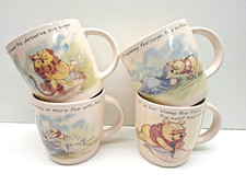 Set 4 tazze cartoni animati