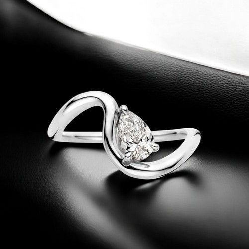 Anello oro bianco carati - oro, 18