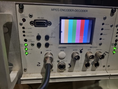 Encoder decoder broadcast - broadcast, sd