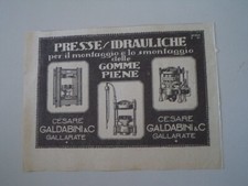 advertising Pubblicità 1922