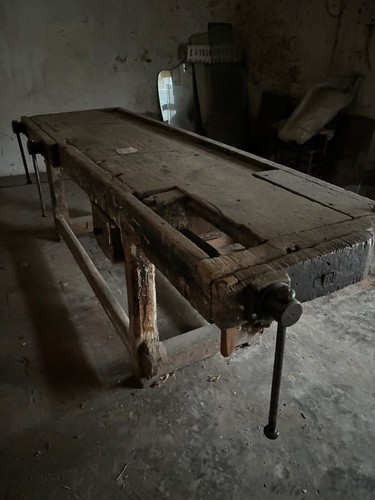 Tavolo falegname antico - tavolo,