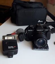 macchina fotografica YASHICA FX-3 super 2000 35-70 + flash Starblitz 200A+ borsa