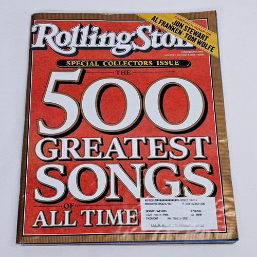 Rolling stone magazine 500 - rolling,