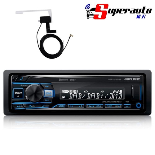 Alpine ute 204dab auto radio - ute-204dab,
