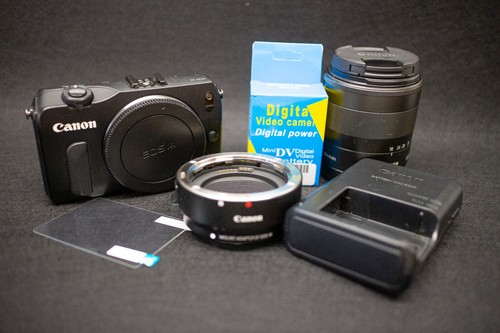 Canon eos con extras - con,