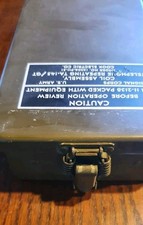 Scatola Militare porta Telefono da campo