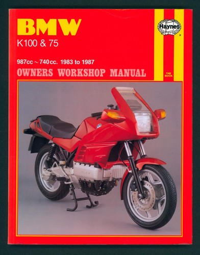 Bmw k100 k75 haynes - haynes, (83-87)