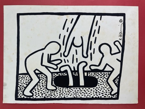 Keith haring - a, mano)