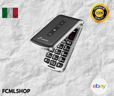 Telefono Cellulare2.4" Tasti Grandi GSM Flip per Anziani Volume Alto SOS Torcia