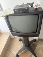 vintage MIVAR 14 p   a colori  carrello e telecomando ottimo stato funzionante.