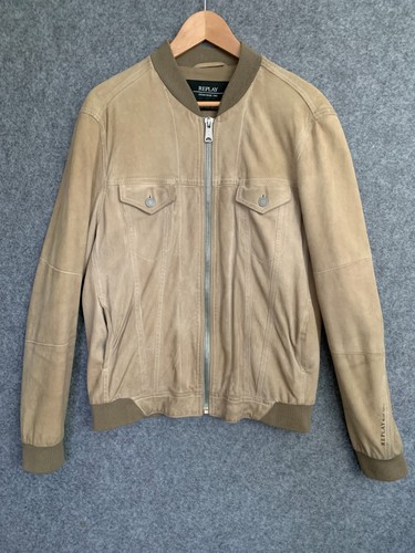 Replay giacca bomber pelle