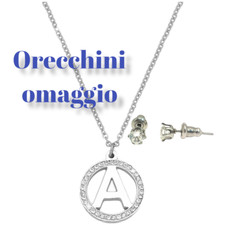 COLLANA GIROCOLLO CON LETTERA