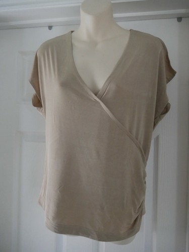 Top donna elasticizzato oro