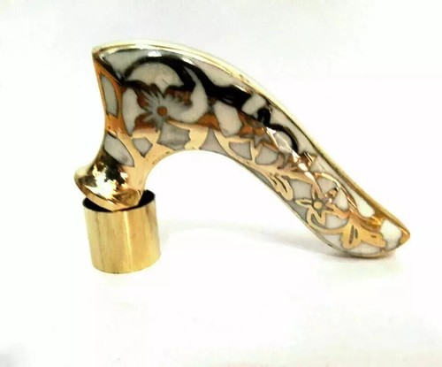 Manico testa vittoriana design