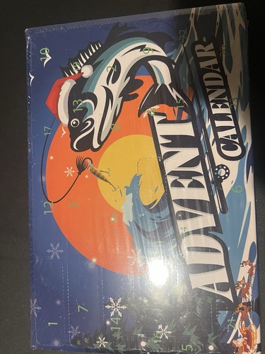 Calendario dell avvento pesca - calendario, dell'avvento