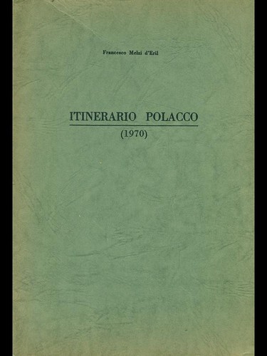 Itinerario polacco 1970 - polacco,