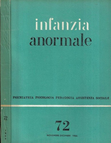 Infanzia anormale 72 - n.,