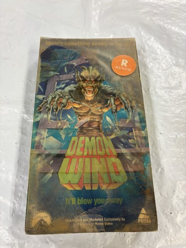 Demon wind min - wind, (vhs,