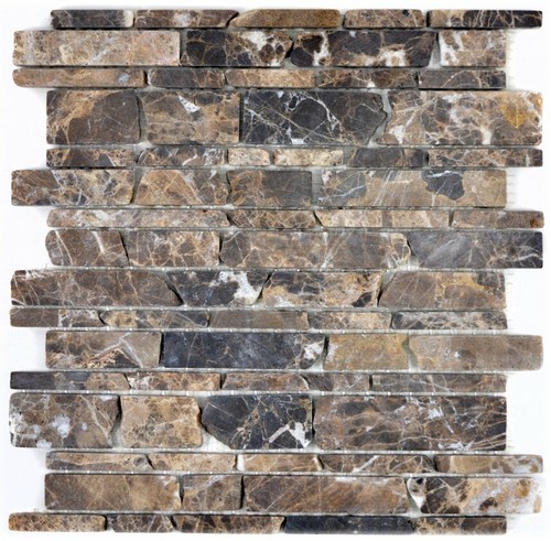 Mosaico mattone marmo - ,