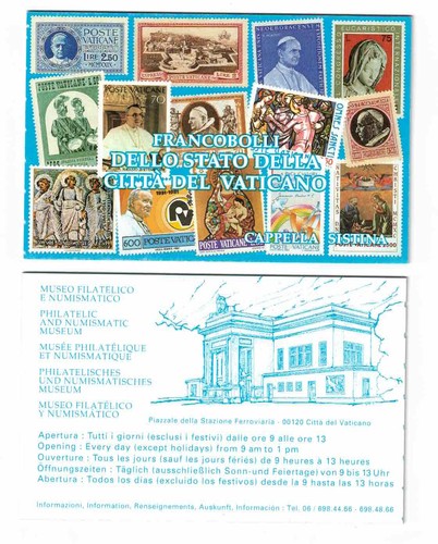 S41878 vaticano 1991 cappella - s41878,