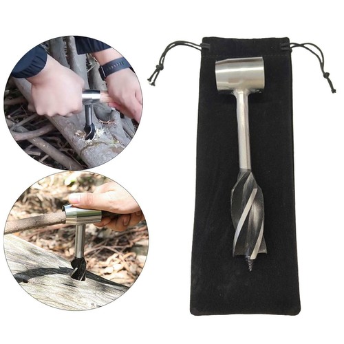 Trivella manuale per legno - , con