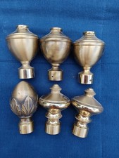 Pomelli pomoli puntali ottone ferramenta vintage antica