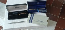 penna aurora Marco polo argento 925 and auretta Pubblicitaria and Stilografica