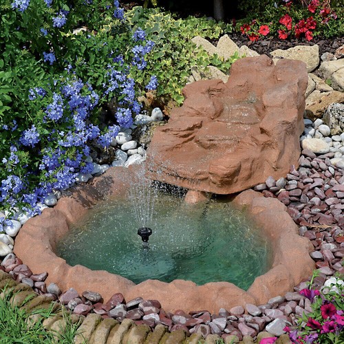 Cascata artificiale roccia - artificiale,
