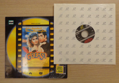 Grease laser disc film philips - film,