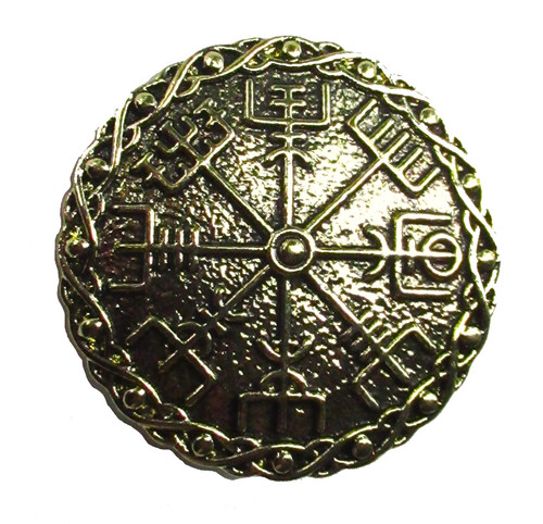 Broche viking vegvisir - broche,