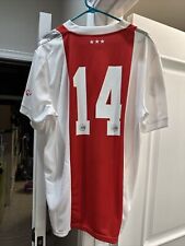 Maglia Camiseta 21/22 Home Adidas CRUYFF tribute XL Ajax Amsterdam Kit Nuova con etichette