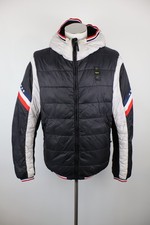 BLAUER GIUBBINO PIUMINO GIACCA UOMO TG . XL MAN CASUAL VINTAGE JACKET LOGO