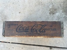 Coca Cola Scatola Legno Cassa