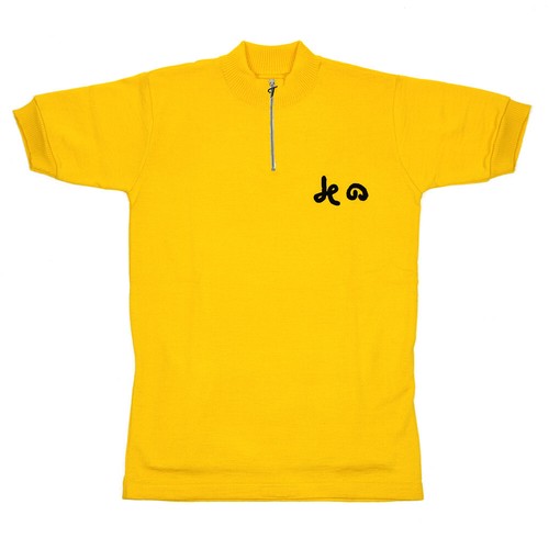 Maglia gialla ciclismo vintage - gialla,