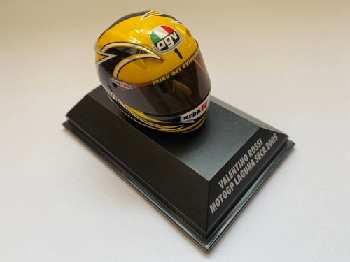 Casco minichamps agv - minichamps, 1/8