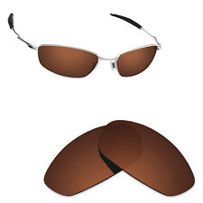 Lenti di ricambio polarizzate Hawkry per occhiali da sole Oakley Whisker - marrone bronzo