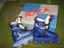 PATTINI IN LINEA ROXA ROCES N. 34 35 36 REGOLABILI UNISEX BAMBINA BAMBINO