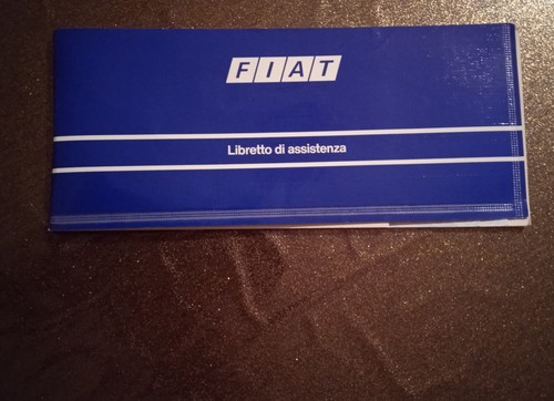 Fiat libretto assistenza - libretto,