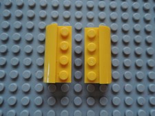 Lego 2 x mattoncini mattoncini ad arco 6081 giallo 2x4x1 1/3 4888 8292 3826