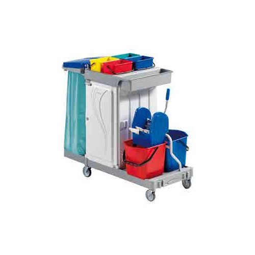 Carrello pulizia biancheria