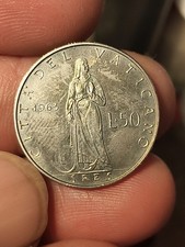 Vaticano 50 Lire Paolo VI 1963