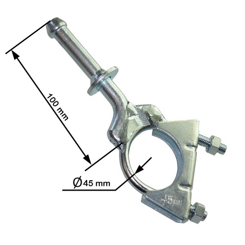Piton sangle échappement - sangle,