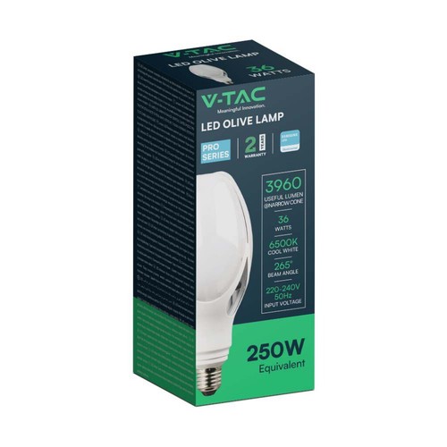 Lampadina led e27 40w 250w - lampadina,