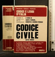 CODICE CIVILE. AA.VV. Hoepli.