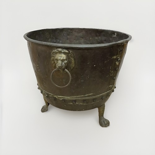 Secchiello rame ottone - rame, e