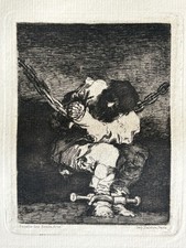 Francisco de GOYA gravure Eau