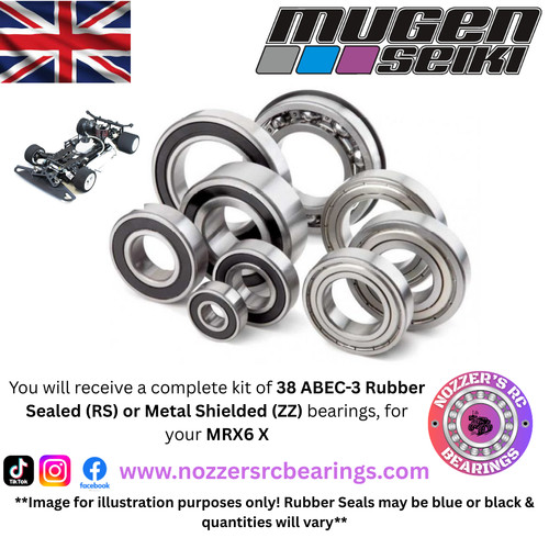 Mugen mrx6 complete bearing - mugen, x