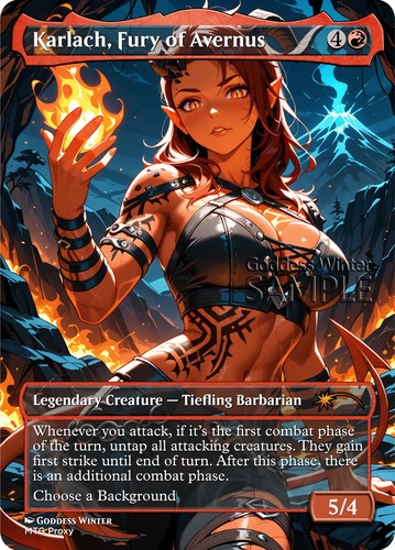 Mtg karlach fury of - mtg, karlach,