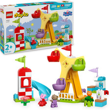 DUPLO Peppa Pig Luna Park - Gioco per La Motricità Fine per Bambini Da 2 Anni - 